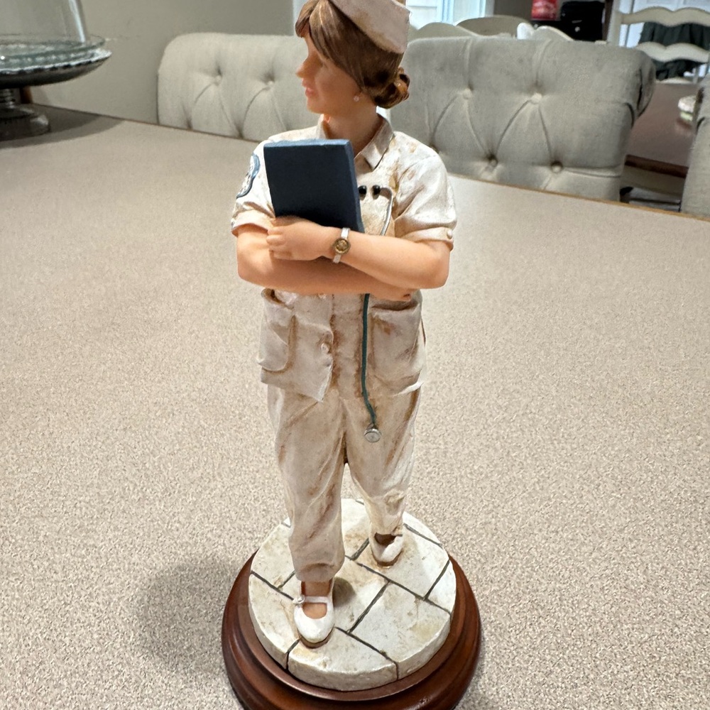White Caps of Caring Nurse Figure - vintage 1998 edtion